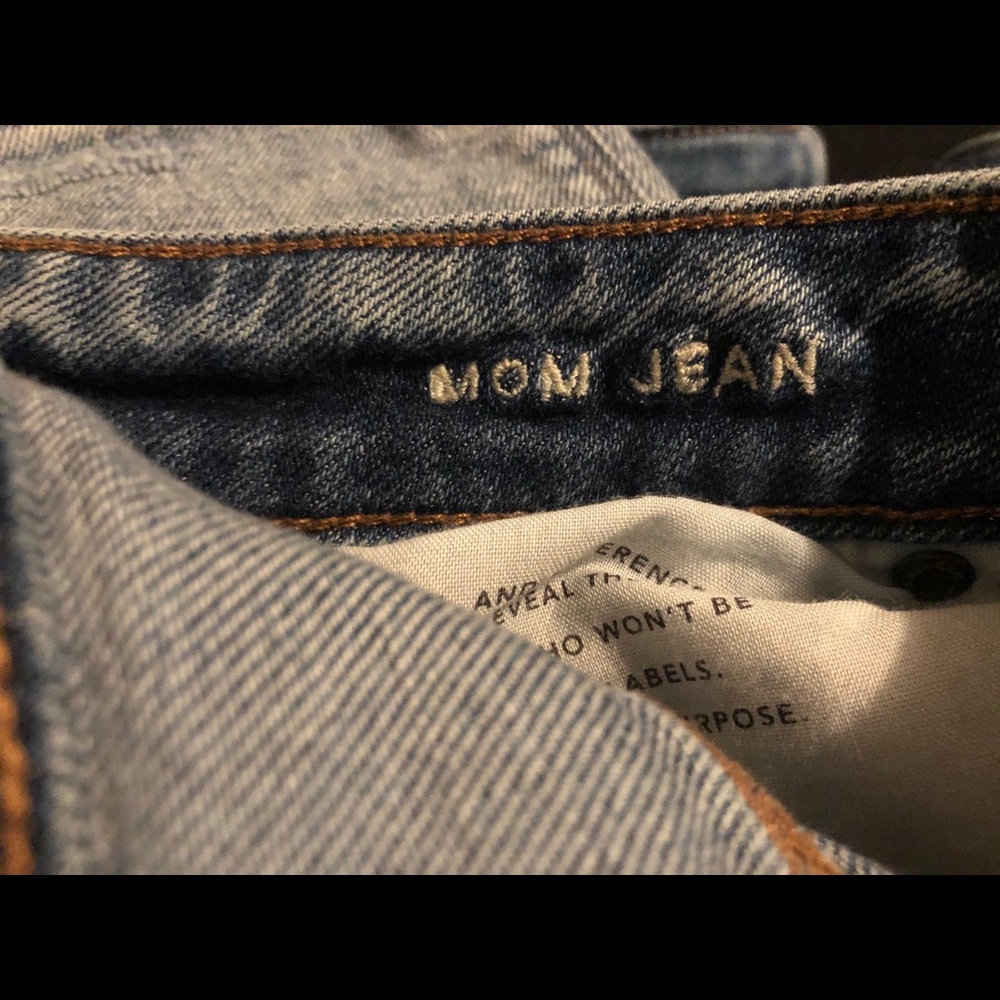 American Eagle mom jeans
